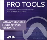 cover Pro Tools Perpetual License Boxed Version Pro Tools 1-Year Software Updates and Support Plan Renewal